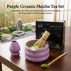 Japanese Matcha Tea Set Ceramic Matcha Bowl And Powder Jar Gift for Birthday New Year