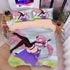 Anime Elysia Bedding Sets Japanese Anime Two-Dimensional Girl Duvet Cover Set Kawaii Sexy Girl Quilt Cover 2/3Pcs