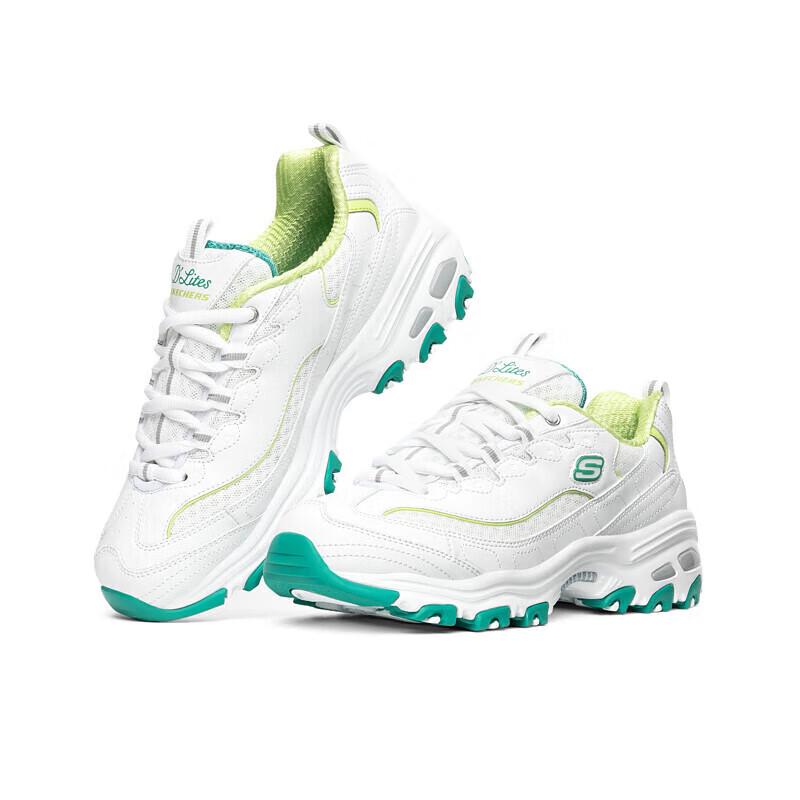Skechers Women's Little White Bear Thick-Sole Casual Sneakers