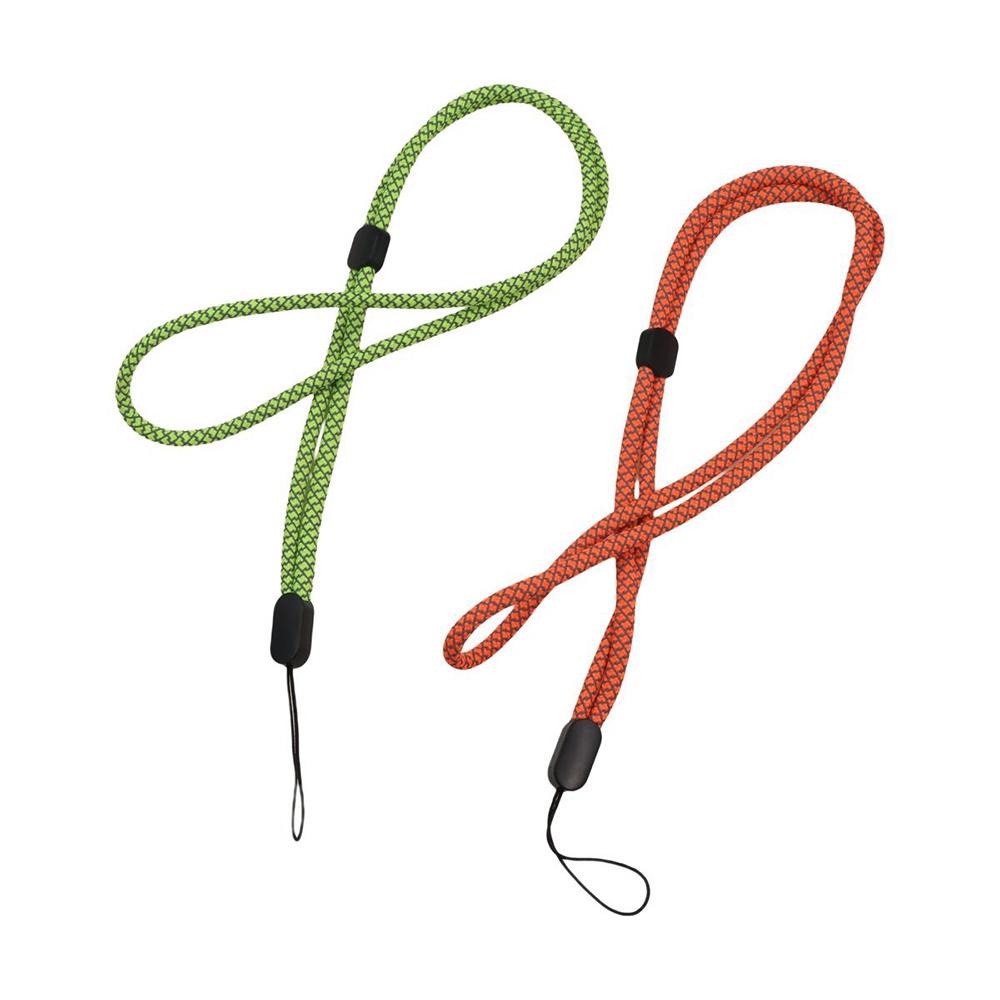 Fluorescent Cell Phone Strap Adjustable Mobile Phone Chain Long Phone Lanyard  Key Strap