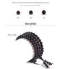 Small-leaf Red Sandalwood 108 Beads Buddhist Bracelet - High Density, High Oil, Multi-Strand, Old Material, Cultural Play Design.