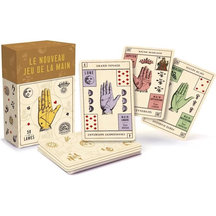Nouveau Jeu De La Main Cartomancie Grimaud