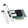 Сетевой адаптер PCIe 2 порта 10G SFP+, контроллер LAN Intel X520 82599, сетевая карта с слотом SFP+ 10G1G для WindowsLinuxVMware