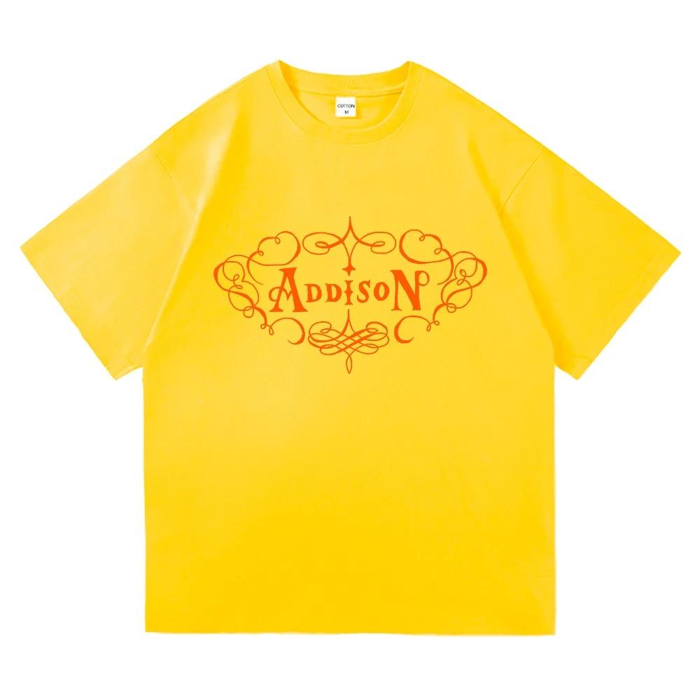 Addison Rae AddisonT Graphic Tee 2025 New Album Merch Vintage Harajuku Style Unisex Premium Cotton Women And Men Tshirts