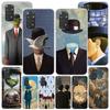 Чехол для телефона Rene Magritte Art для Xiaomi Redmi Note 15 14 14S 13 Pro Plus 12 12S 11S 11E 10S 10 11T 5G Уникальная крышка