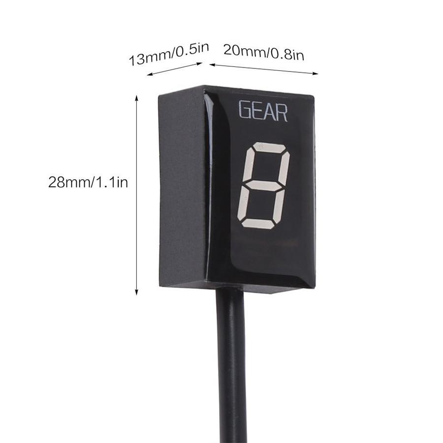 Светодиодный индикатор передачи мотоцикла 1-6 уровней для мотоциклов Honda EFI CB500 CBR500RR