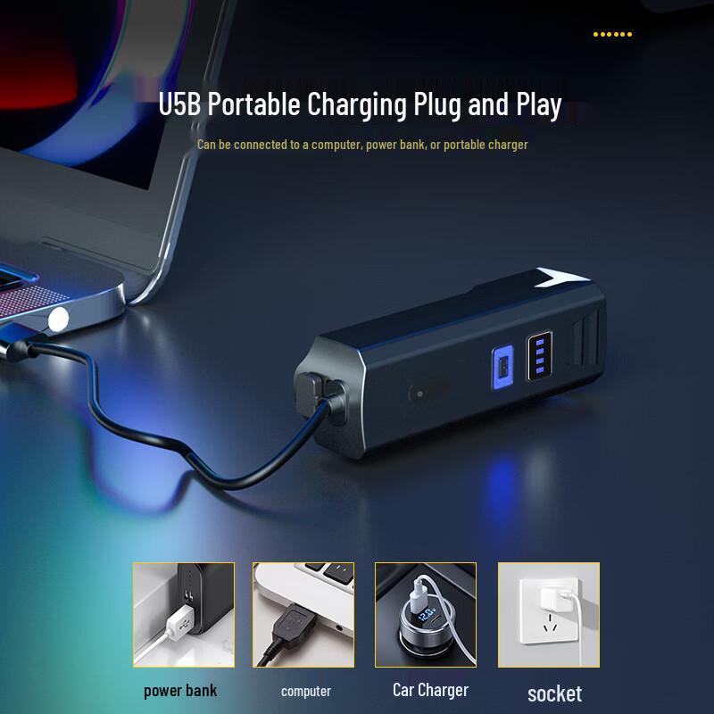 CAVALRY USB-перезаряжаемые велосипедные фонари