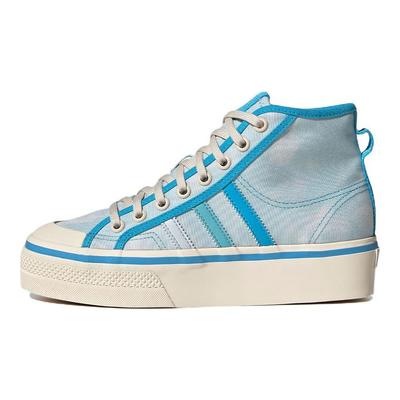 Nizza Женские кроссовки на платформе Mid Почти синие Pantone Wonder-White GX4604