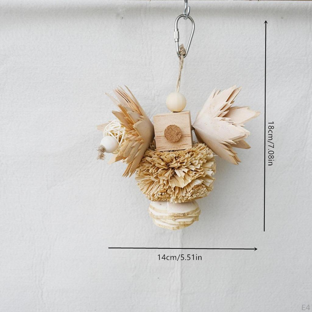 Игрушка для жевания птиц, скрежетание зубами, аксессуары для клеток, веселая игра, жевание деревянных хомяков для кроликов