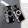 Ретро Музыкальные Кассеты Камера Чехол для Телефона Для 16 Pro Max Iphone 15 14 Pro Max 13pro 11 X Xs Xr 8 7Plus Силиконовый Чехол