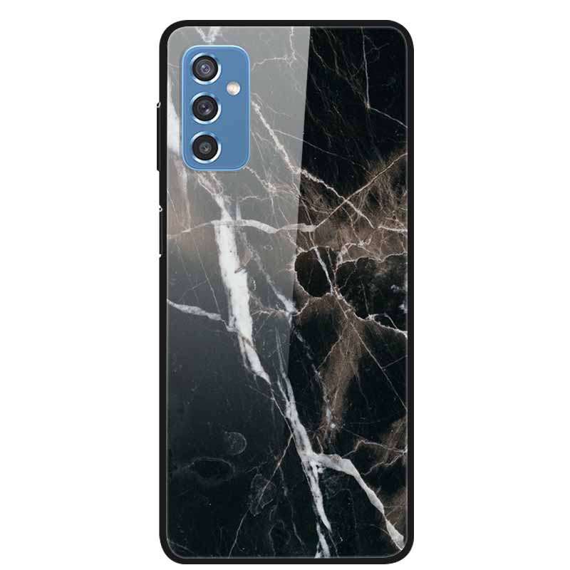 Для Samsung M52 5G Чехлы M23 5G M51 M02s Закаленное Стекло Жесткая Задняя Крышка Для Samsung Galaxy M23 5G Чехол для Телефона Fundas Capa M 52 5G