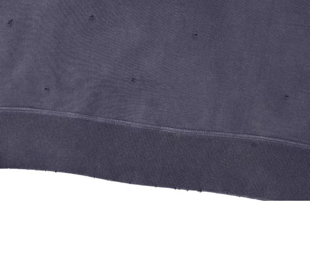 Толстовка Saint Michael XBAPE с потертостями Gorilla и принтом в виде трещин