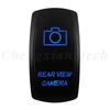 12V 20A Blue Led Car Boat Laser Rocker Switch ON OFF (ON) OFF ON OFF ON (ON) OFF ON (ON) OFF (ON) Waterproof
