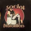Social Distortion Винтажная футболка Унисекс Короткий рукав Все размеры от S до 3XL BT677 Унисекс Футболка