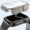 Силиконовый ремешок+чехол Для Apple Watch Чехол 44мм 45мм 41мм 40мм Защитные пленки на экран Сменить на Ultra Для iWatch Серии 8 7 SE 6 5 3