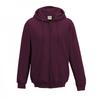 Awdis Plain Mens Hooded Full Zip Hoodie / Zoodie