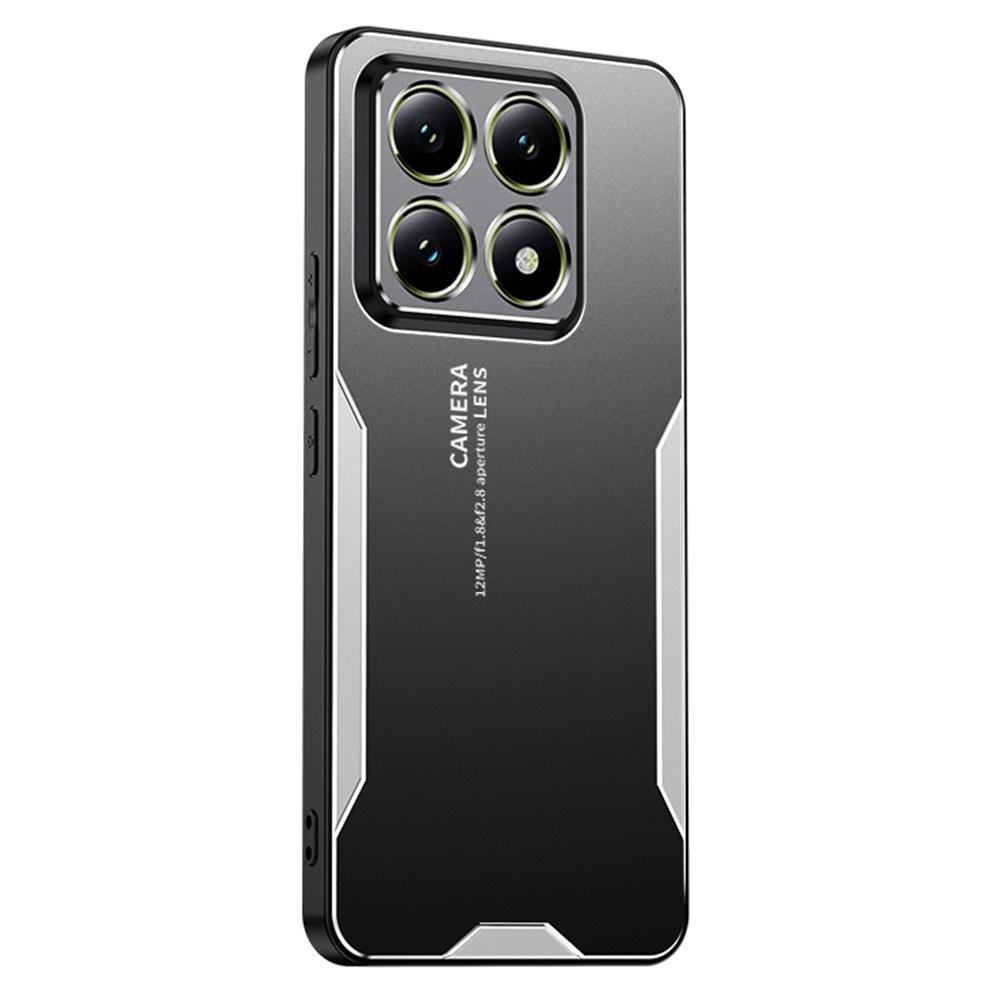 Для Xiaomi 14T Pro Чехол для телефона Алюминиевый сплав ТПУ ПК Задняя крышка