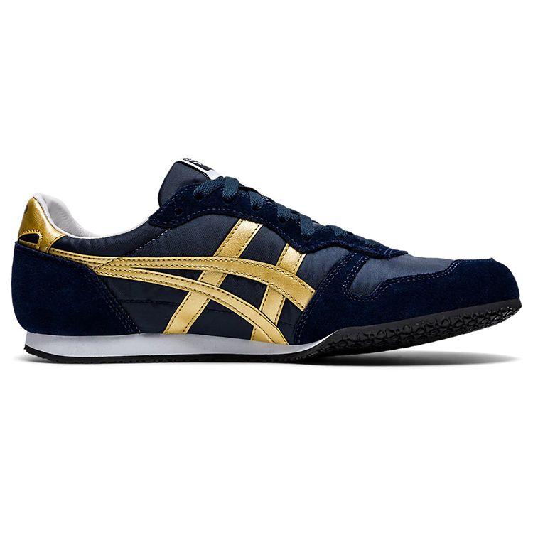 ONITSUKA TIGER Кроссовки унисекс Serrano Midnight Pure Gold Синие 1183B400-400