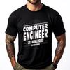Крутая футболка с графическим принтом от бренда Computer Engineer, удобная футболка, мужская одежда, повседневная, 4 июля