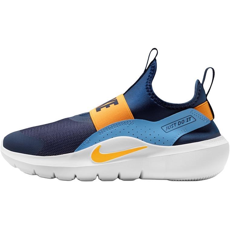 Nike Кроссовки для бега для детей Flex Runner 4 Низкие Темно-синий Оранжевый Детские IF2893-403