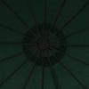 Green Cantilever Umbrella 3 m Aluminum Pole