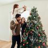 1 шт. Кудрявая ветка-гребень Рождественский DIY Букет DIY с колокольчиком Рождественское украшение Многосценная ветка леденца