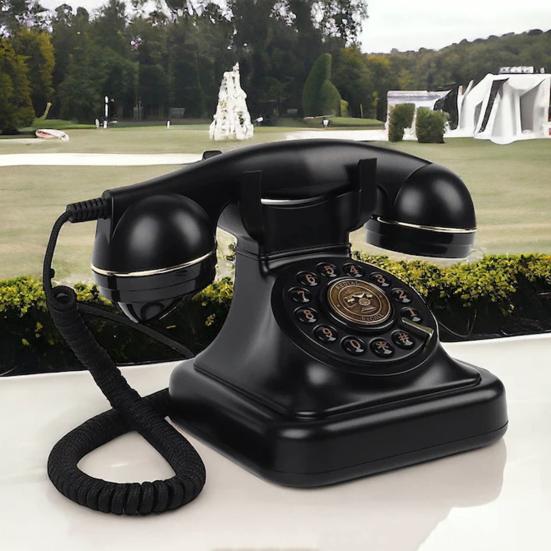 Ретро проводной телефон гостевая книга простая в использовании свадебный телефон гостевая книга классика