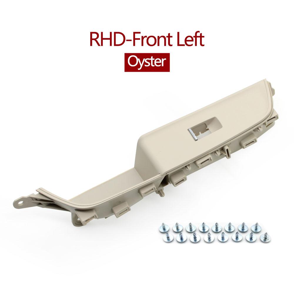 RHD Car Front Driver Door Handle Armrest Cover Left Right Door Pull Handle Panel Cover Trim For BMW 6 Series GT G32 2017-2022