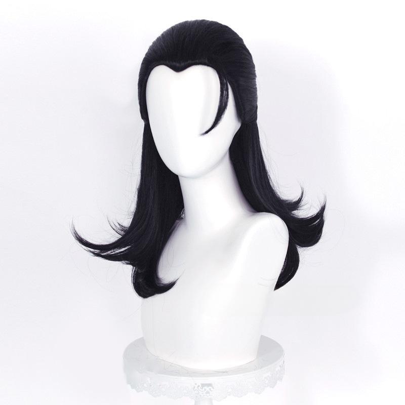Аниме Сугуру Гето Косплей Парик Длинный Черный Парик Термостойкие Синтетические Волосы Парики для Вечеринок