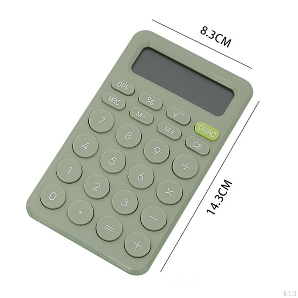 Calculator Cute Simple School Stationery Electronic for Preschool Kindergarten Primary