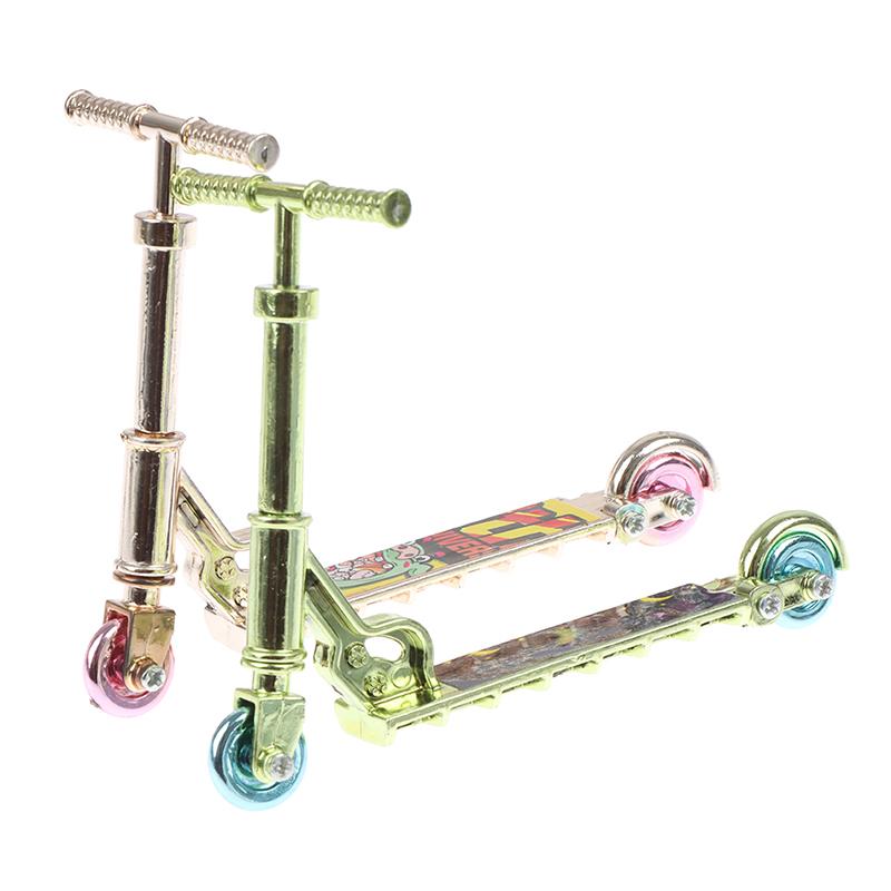Mini Scooter Child Educational Toy Finger Scooter Bike Skateboard Fingerboard