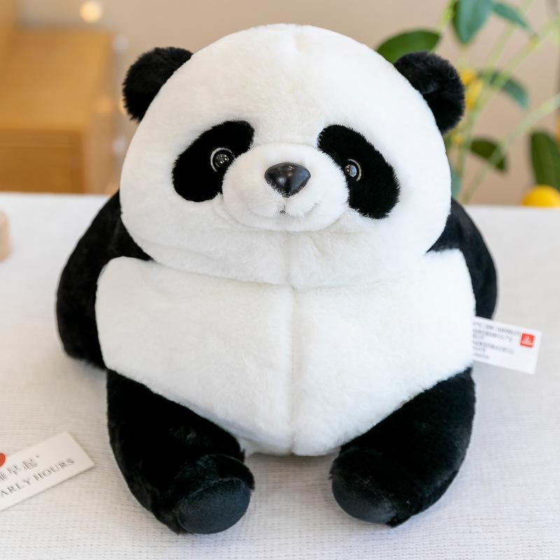 Fat pier doll cute national treasure panda plush toy forest small animal rag doll 8 inch