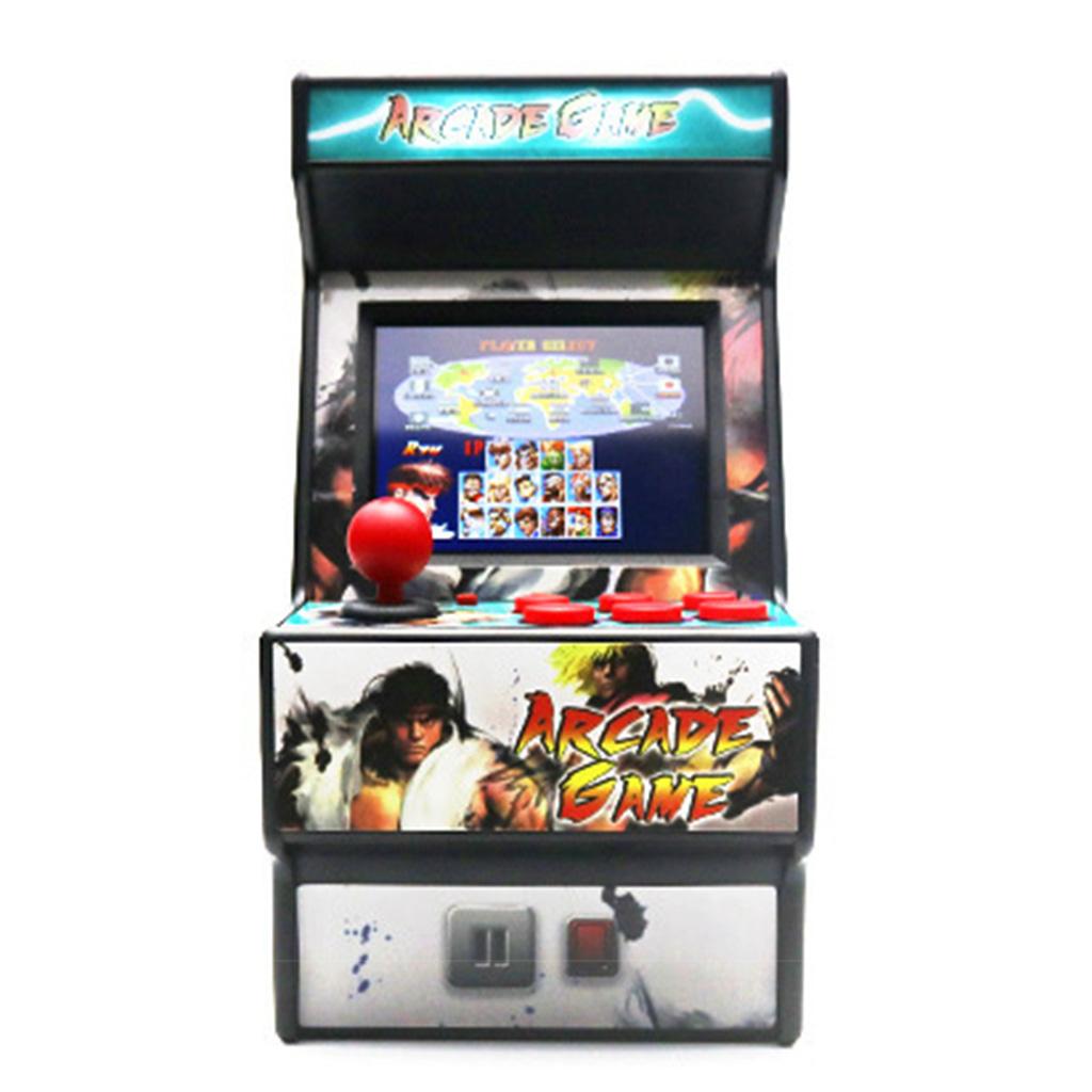 Мини-игровой автомат Аркада Классические Ручные Игры Портативная Машина для Детей Взрослых с 2,8-дюймовым Экраном Перезаряжаемая Батарея