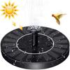 Floating Solar Fountain Garden Waterfall Fountain Pool Pond Bird Bath Solar Panel Powered Fountain Water Pump Garden Decoration
