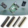 4Pcs Double Row Straight Male Headers Pins Universal Easy To Use