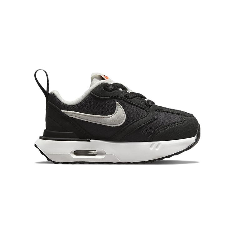 Nike Детские кроссовки Air Max Dawn TD Black Metallic Silver Total-Orange Summit-White DC9319-002