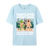 Funny Turtle And Sloth Hiking Camping T Shirt Men Tee Premium Cotton Anime Printed Tshirts Oversize Top Tees