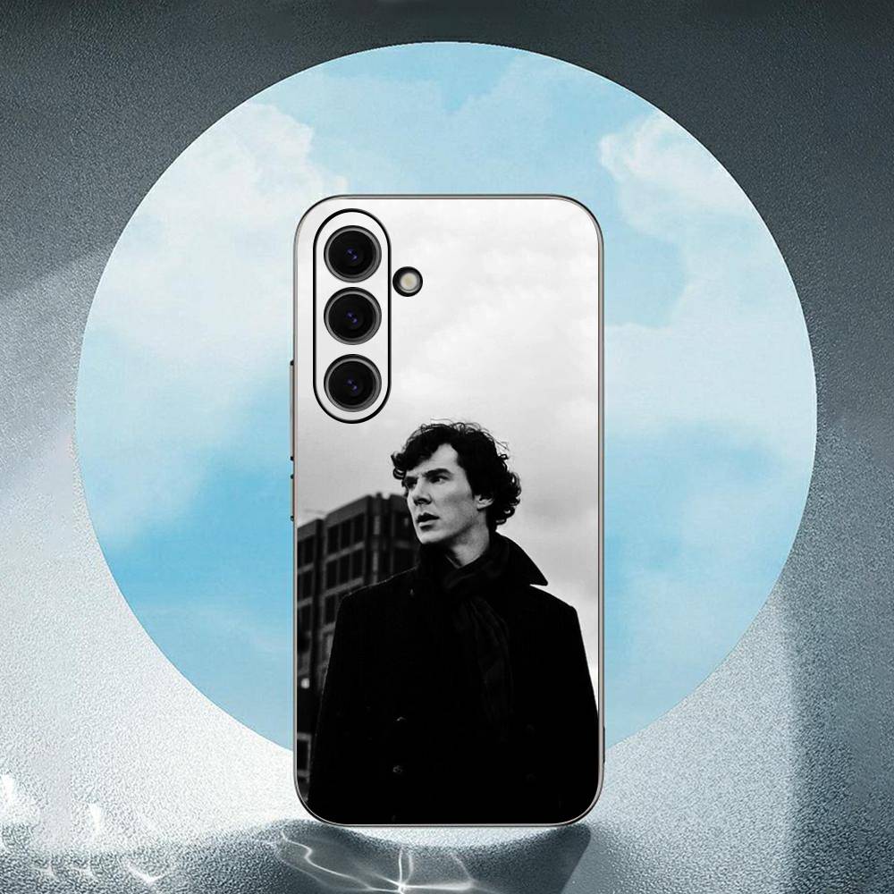 221B Шерлок Холмс Для Samsung Galaxy S23 S24 S25 Ultra S22 Plus S21 Черный Мягкий Чехол Водонепроницаемый Мягкий Чехол
