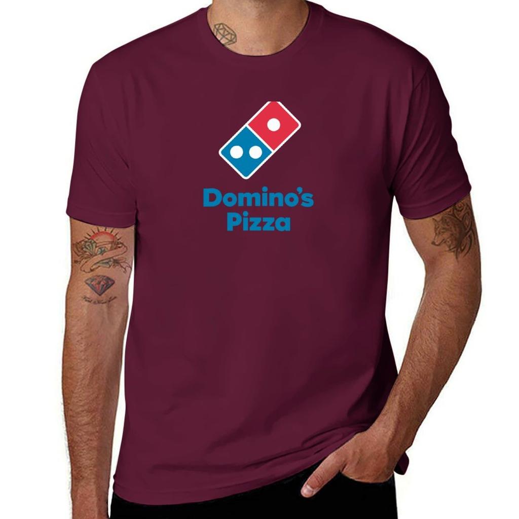 Dominos Pizza T-Shirt Designer Shirts Vintage Anime Shirt Anime Tshirt Big and Tall T Shirts for Men