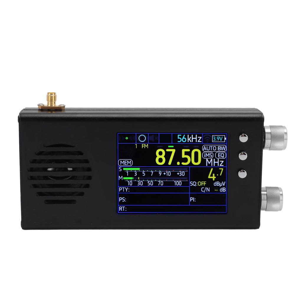 Портативный SSB коротковолновый радиоприемник 3,2-дюймовый ЖК-дисплей Двойные стереодинамики Аккумулятор 5000 мАч AM FM SW CB VHF UHF LW MW Всеволновый радиоприем