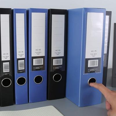 Утолщенная сумка для файлов Коробка для файлов Хранение информации о студентах, тестовых работ A4 Выдвижная коробка для файлов