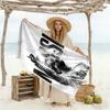 Football Messi Beach Towel Super Soft Microfiber Quickdry Fabric Comfortable Lightweight