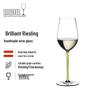 Бокалы для вина на ножке Riedel серии Brilliant, ручной работы