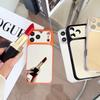 Ударопрочное Зеркало для Макияжа С Магнитной Крышкой Magsafe Для iPhone 17 16 15 14 13 Pro Max Камера Corning Большое Окно ПК Чехол