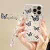 Zhitai Butterfly Frosted Laser Case for iPhone 13/14/15 Pro/16/12 Pro Max