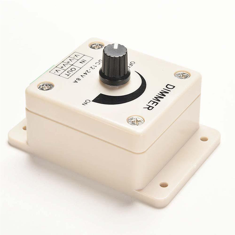 Single Color PWM Digital Dimming Adjustable Brightness Dimmer Switch Controller LED Light Protect