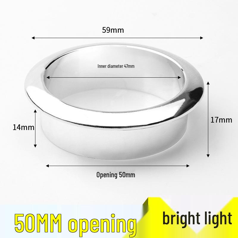 Круглая настольная крышка-заглушка для кабеля из АБС-пластика, кольцо для укладки проводов