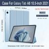 Чехол для Samsung Galaxy Tab A8 10,5 дюйма 2022 (SM-X200/X205/X207), Тонкий легкий чехол-подставка для планшета с функцией автоматического пробуждения/сна
