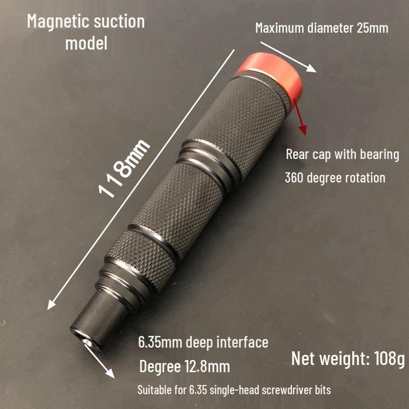 Сплавленная сталь S2 6,35 Torx Phillips Шлицевая Магнитная Насадка для Электрической Отвертки для Ручного и Пневматического Использования.