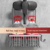 HANDUNYOU Drill-Free Wall-Mounted Bathroom Storage Basket